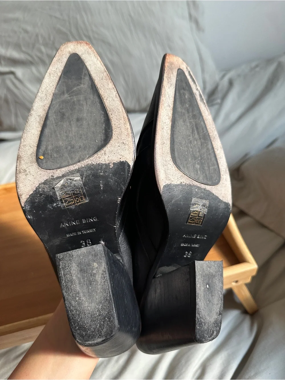 Anine Bing western mule